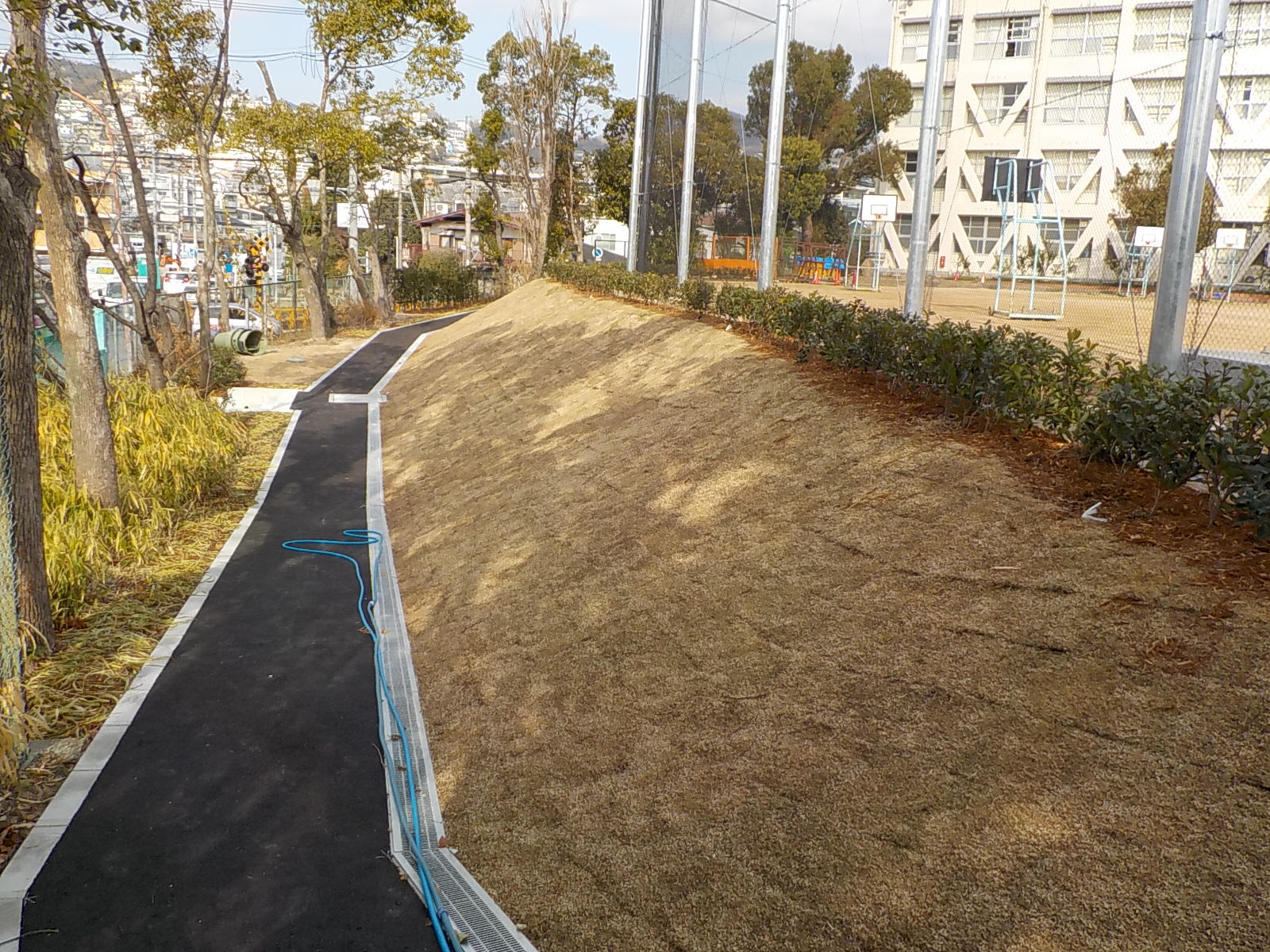 神原小学校運動場施設改修工事 施工写真4