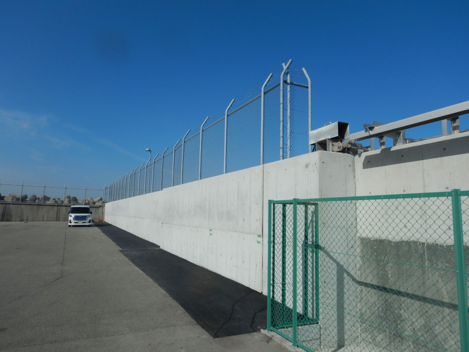 鳴尾浜地区東護岸改修工事（その5） 施工写真1