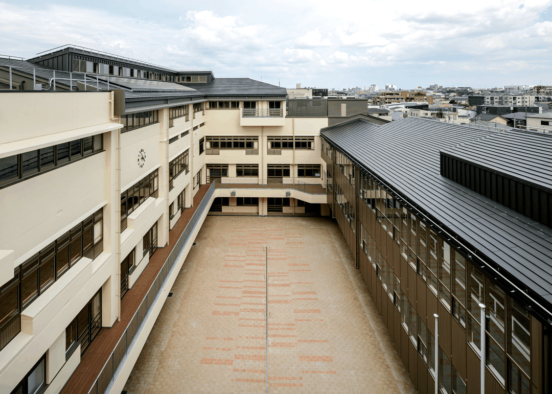 西宮養護学校校舎改築工事 施工写真2