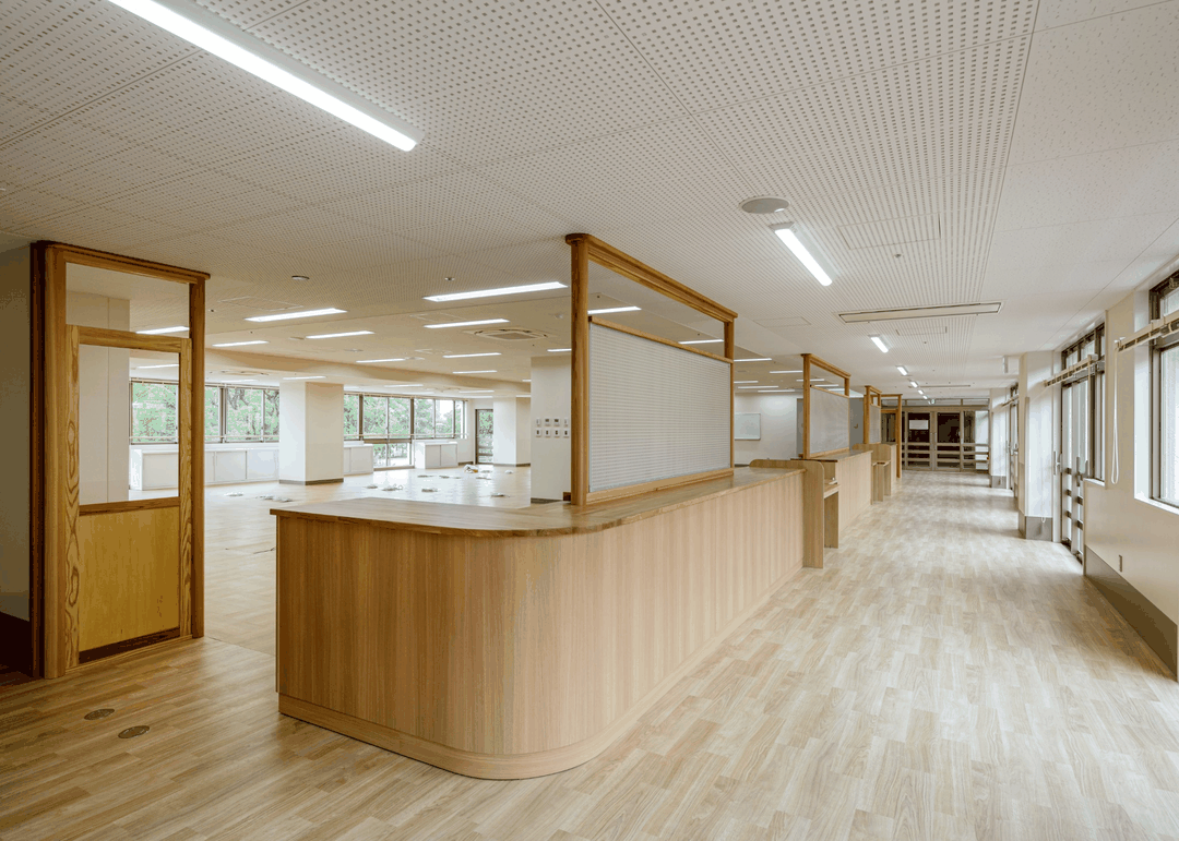 西宮養護学校校舎改築工事 施工写真6